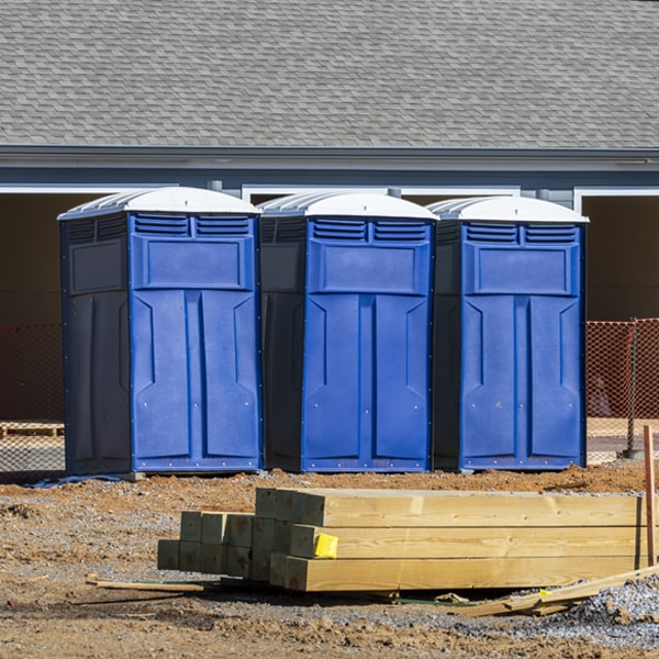 are there any restrictions on where i can place the porta potties during my rental period in Pemberton New Jersey